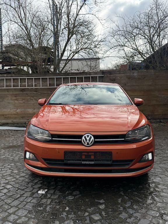 Gebraucht VW Polo Highline 116 PS (85 kW) 2019 Orange Kleinwagen