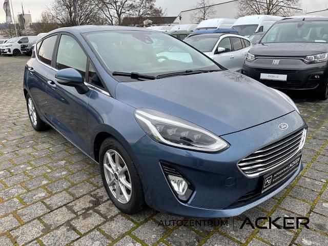 Gebraucht Ford Fiesta Titanium 125 PS (91 kW) 2020 Blau Kleinwagen