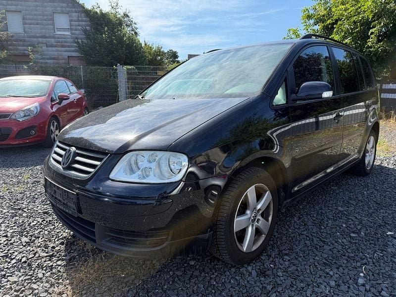 Schwarz Gebraucht 2006 VW Touran Goal Van / Kleinbus | 999 € (Fairer Preis) - Bild 1/4