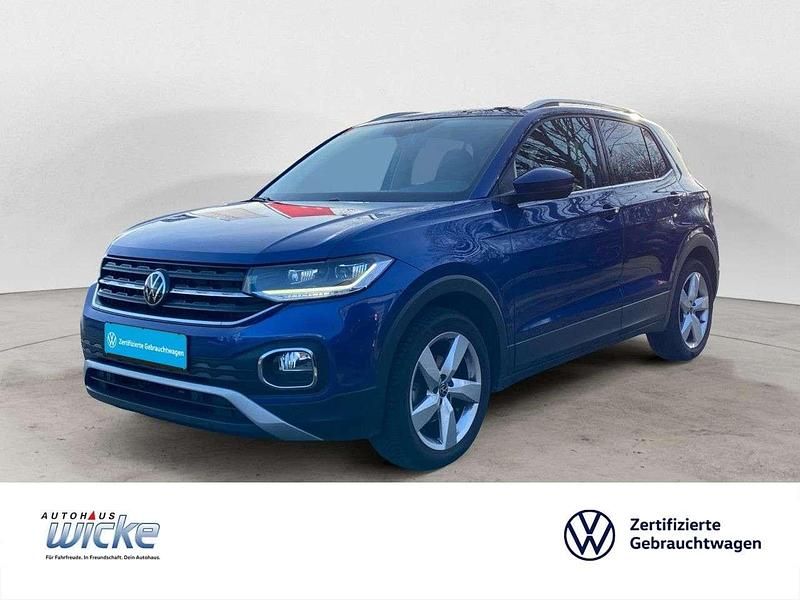 Gebraucht VW T-Cross Style 110 PS (80 kW) 2021 Blau SUV