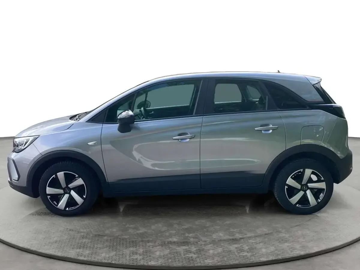 Gebraucht Opel Crossland Edition 83 PS (61 kW) 2022 Kontrast grau/quarz silber SUV