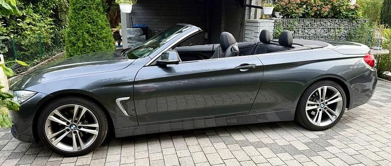 Grau Gebraucht 2014 BMW 420 Sport Line Cabrio | 22.300 € (Fairer Preis) - Bild 1/4