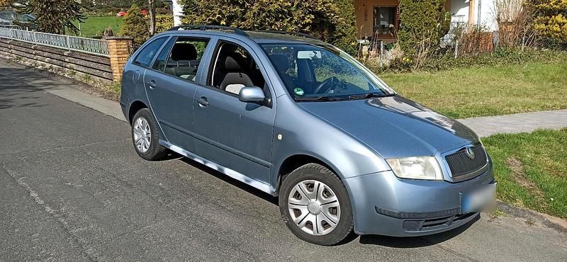 Gebraucht Skoda Fabia 75 PS (55 kW) 2004 Blau Kombi