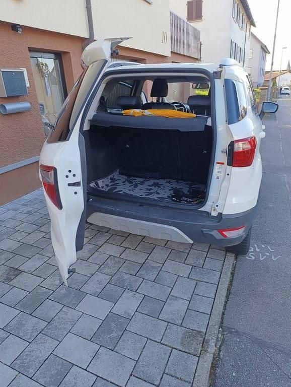 Gebraucht Ford Ecosport Titanium 125 PS (91 kW) 2017 Weiß SUV