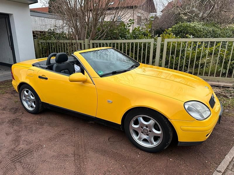 Gebraucht Mercedes SLK230 1997 Gelb Cabrio
