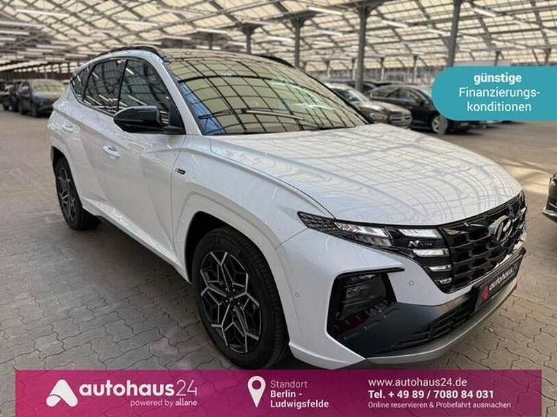 Weiß Gebraucht 2024 Hyundai Tucson N Line SUV | 33.220 € (Superpreis) - Bild 1/4