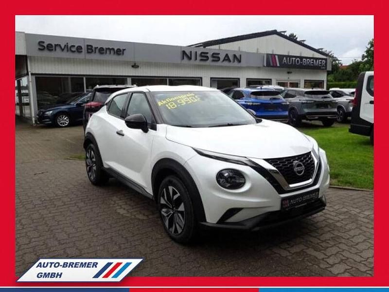 Pearl white Gebraucht 2024 Nissan Juke Acenta SUV | 18.990 € (Guter Preis) - Bild 1/4
