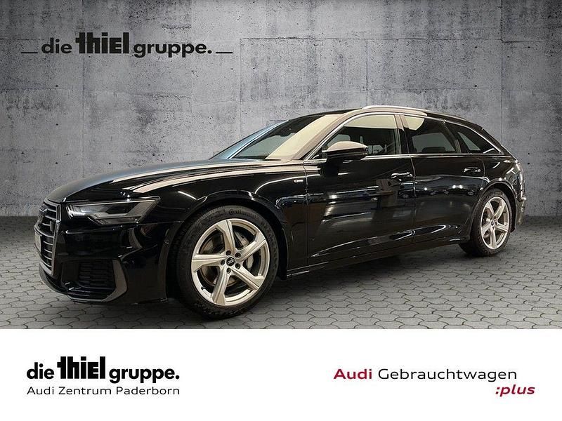 Schwarz Gebraucht 2023 Audi A6 S-Line Kombi | 53.950 € (Teuer) - Bild 1/4