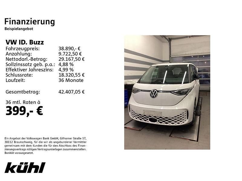 Gebraucht VW ID. Buzz Pro 150 kW (204 PS) 2022 Candyweiß Van / Kleinbus
