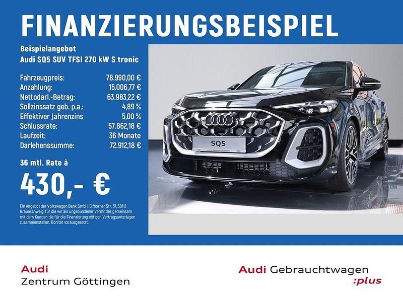 Gebraucht Audi SQ5 Sport 367 PS (269 kW) 2025 Mythosschwarz metallic SUV