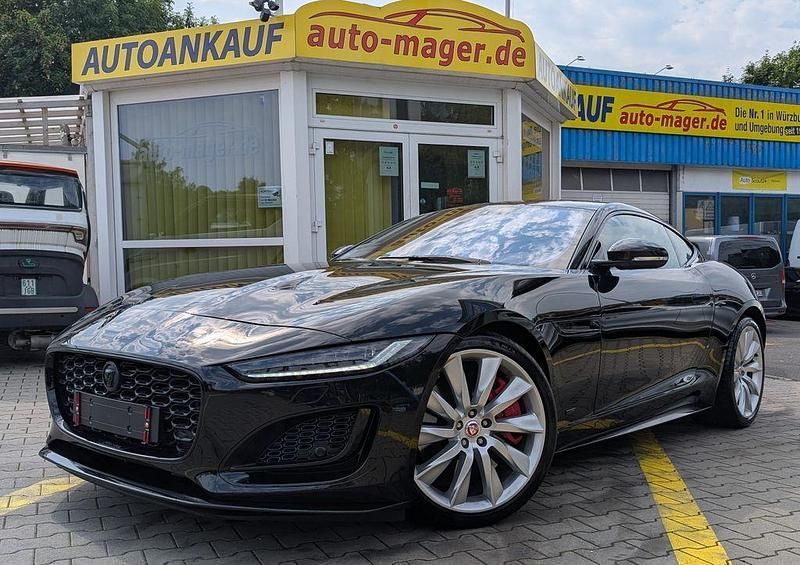 Schwarz Gebraucht 2023 Jaguar F-Type R-Dynamic Coupé | 68.500 € (Superpreis) - Bild 1/4