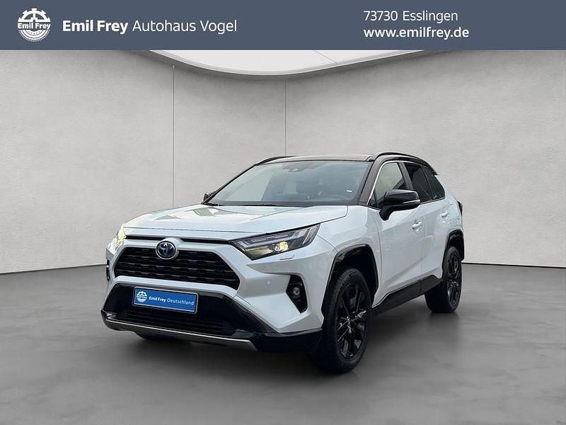 Weiß Gebraucht 2025 Toyota RAV4 Hybrid Style SUV | 46.450 € (Etwas zu teuer) - Bild 1/4