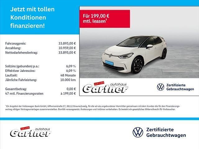 Gebraucht VW ID.3 Pro 150 kW (204 PS) 2024 Gletscherweiß metallic Kleinwagen