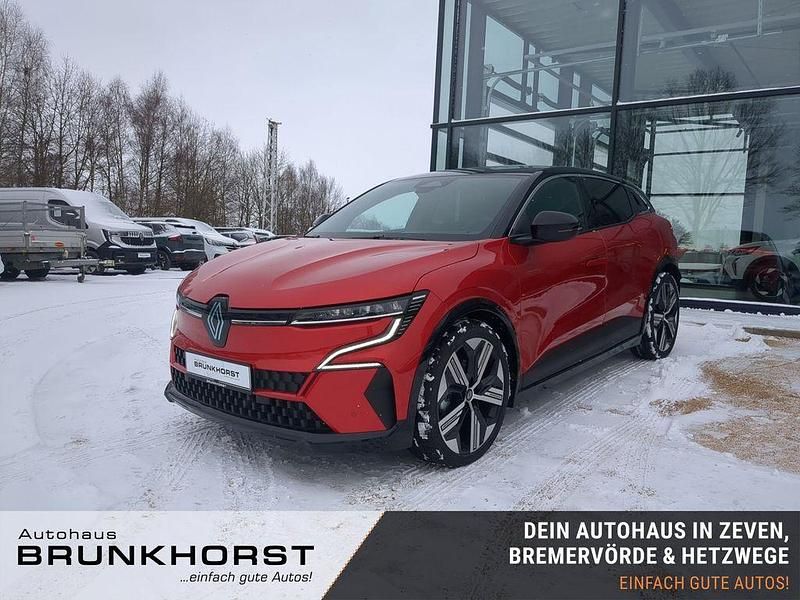 Neu Renault Megane E-Tech Iconic 160 kW (218 PS) 2025 Dezirrot + blackpearlschwar Limousine