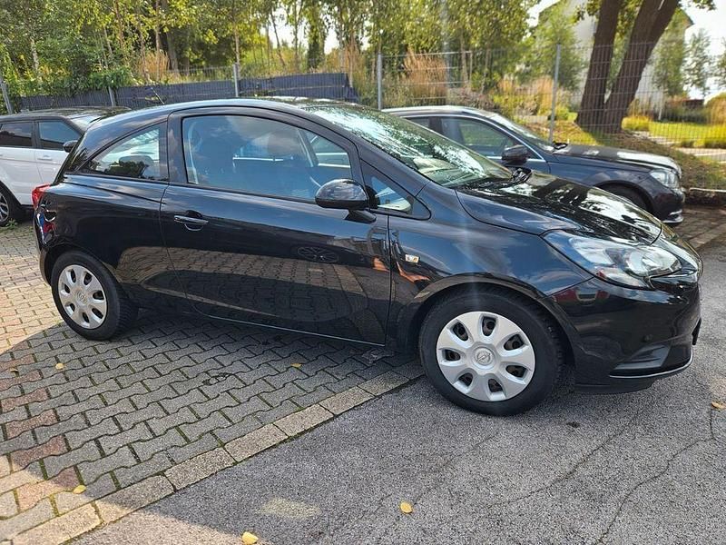 Gebraucht Opel Corsa Edition 90 PS (66 kW) 2015 Schwarz Kleinwagen