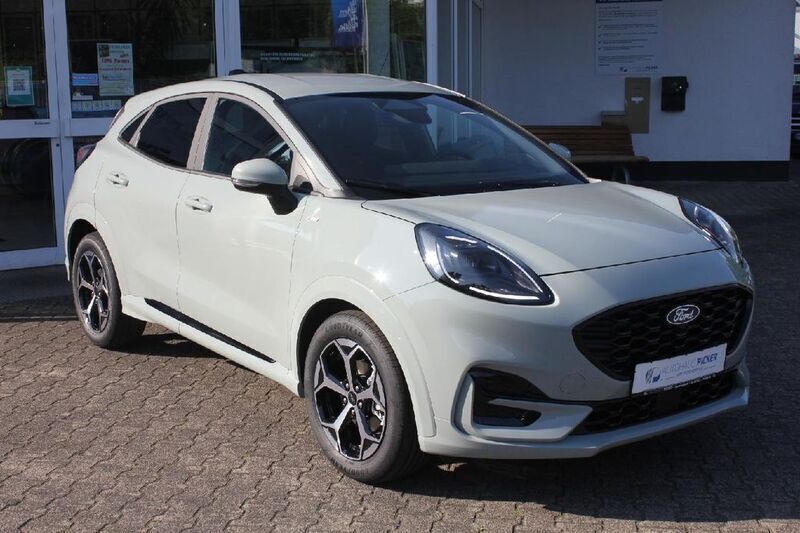 Obsidianschwarz metallic Neu 2025 Ford Puma ST-Line SUV | 24.850 € (Guter Preis) - Bild 1/4