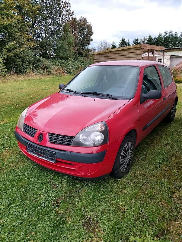 Rot Gebraucht 2002 Renault Clio II Kleinwagen | 499 € (Superpreis) - Bild 1/4