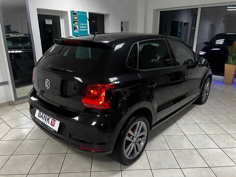 Gebraucht VW Polo LOUNGE 75 PS (55 kW) 2015 Schwarz Limousine