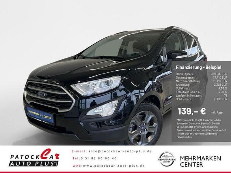 Schwarz Gebraucht 2018 Ford Ecosport Cool & Connect SUV | 11.990 € (Fairer Preis) - Bild 1/4