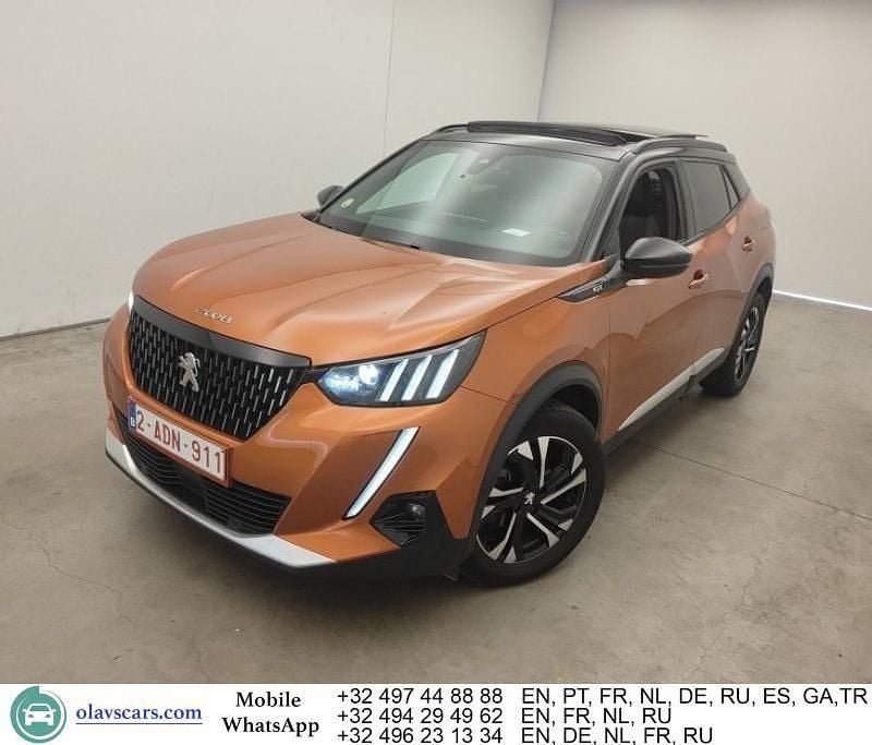 Orange Gebraucht 2021 Peugeot 2008 GT-line SUV | 17.182 € (Fairer Preis) - Bild 1/4