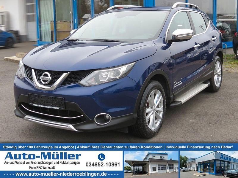 Blau Gebraucht 2014 Nissan Qashqai Visia SUV | 10.990 € (Etwas zu teuer) - Bild 1/4