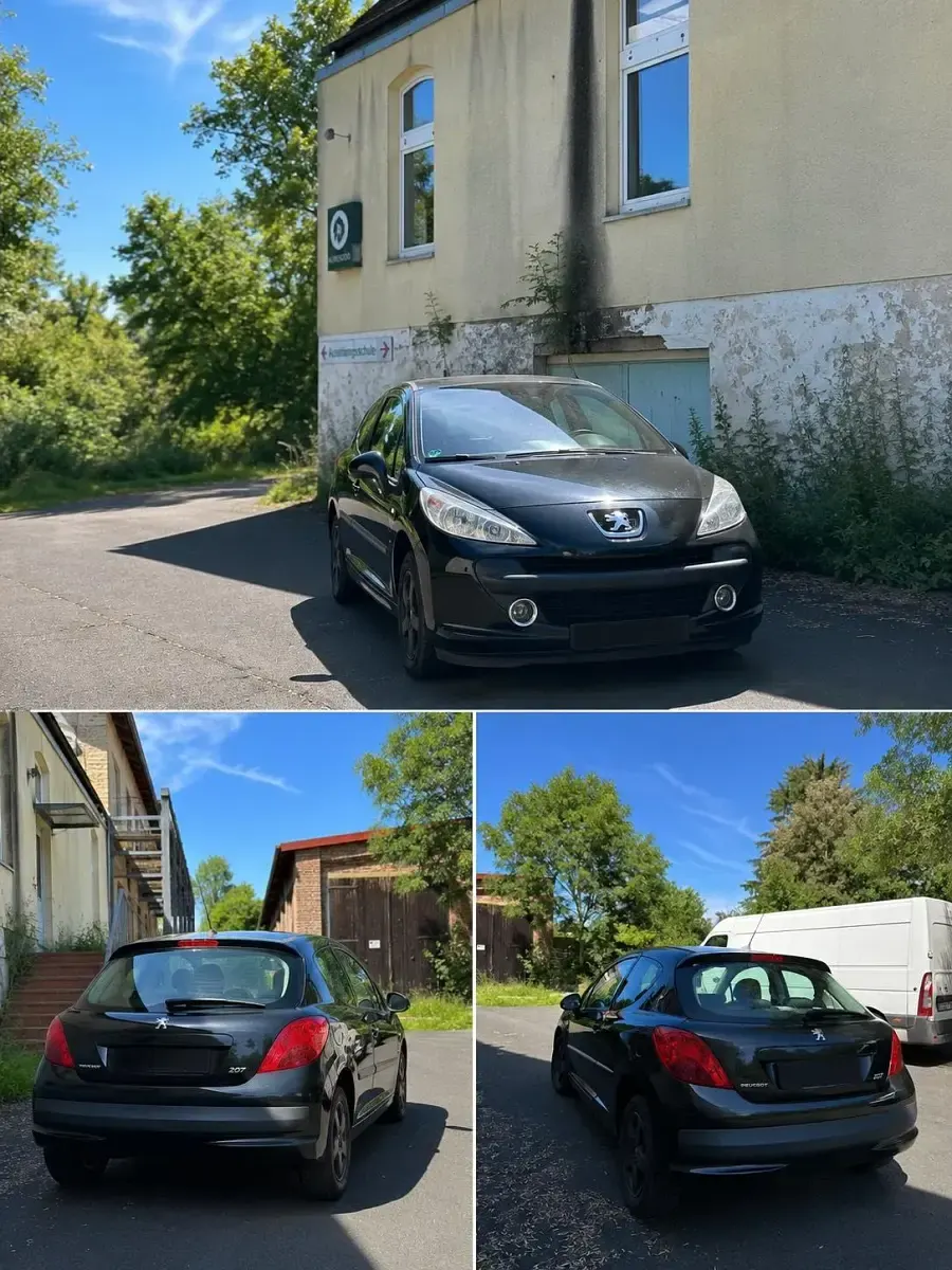 Gebraucht Peugeot 207 75 PS (55 kW) 2009 Schwarz Kleinwagen