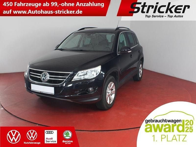 Schwarz Gebraucht 2008 VW Tiguan Track & Field SUV | 4.449 € (Guter Preis) - Bild 1/4