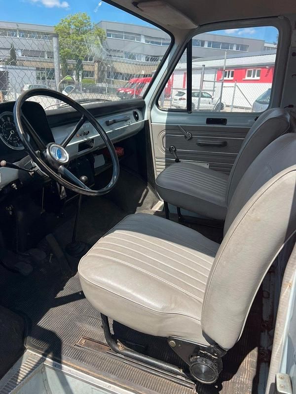 Second-hand Ford Transit 68 CP (50 kW) 1973 Roșu Monovolum