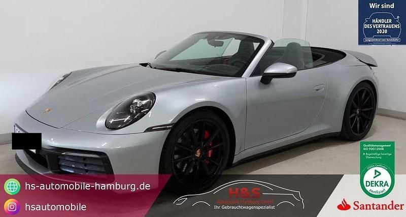 Gebraucht Porsche 911 Carrera S Cabriolet 450 PS (330 kW) 2020 Dolomitsilber Cabrio