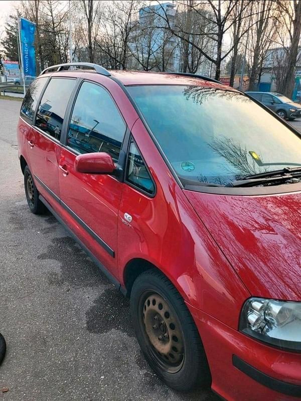 Gebraucht Seat Alhambra 150 PS (110 kW) 2006 Rot Van / Kleinbus