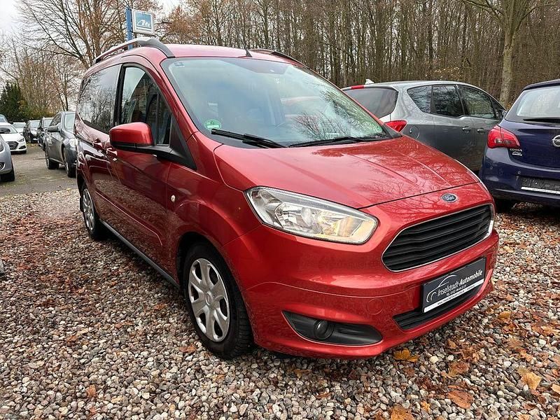 Rot Gebraucht 2016 Ford Tourneo Courier Trend Van / Kleinbus | 7.495 € (Guter Preis) - Bild 1/4