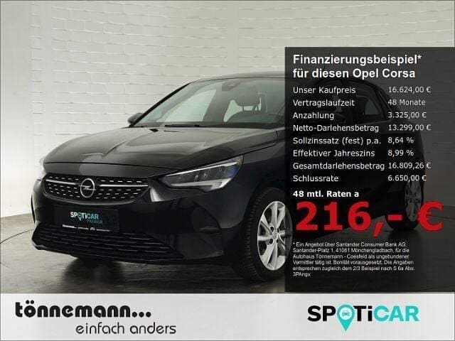 Schwarz Gebraucht 2023 Opel Corsa Elegance Kleinwagen | 16.624 € (Guter Preis) - Bild 1/4
