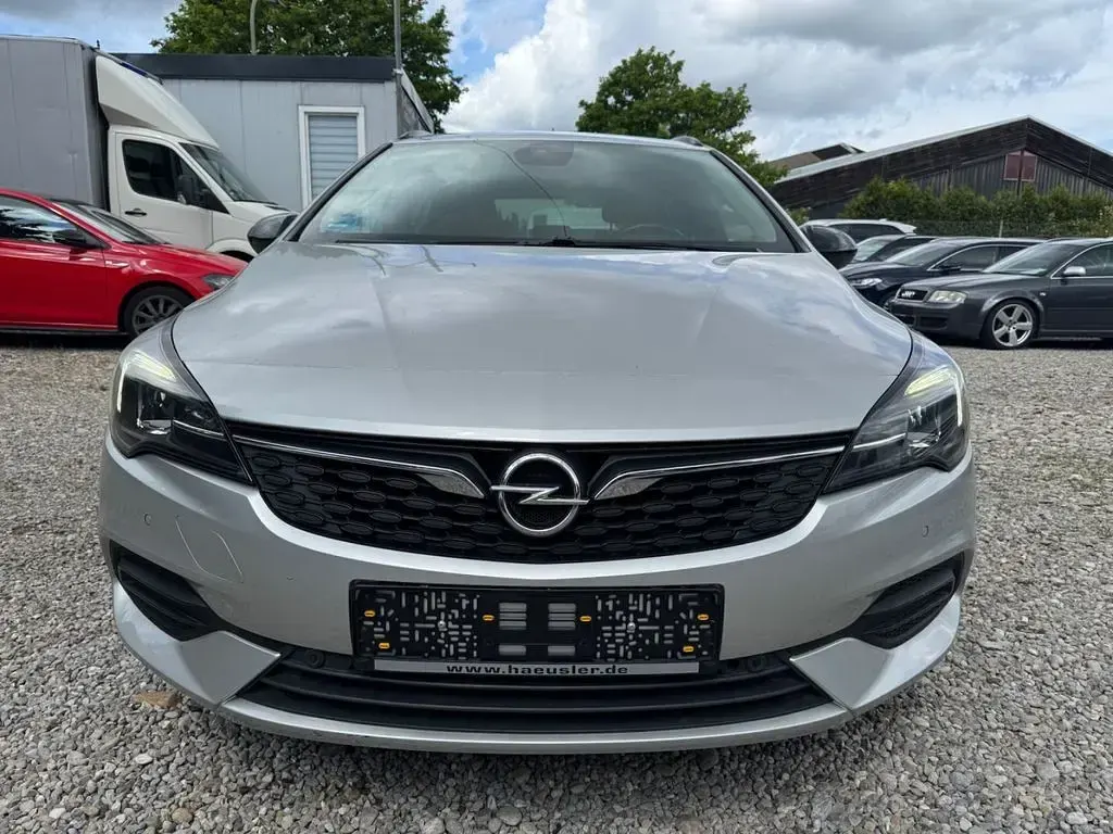 Gebraucht Opel Astra Edition 122 PS (89 kW) 2021 Silber Kombi