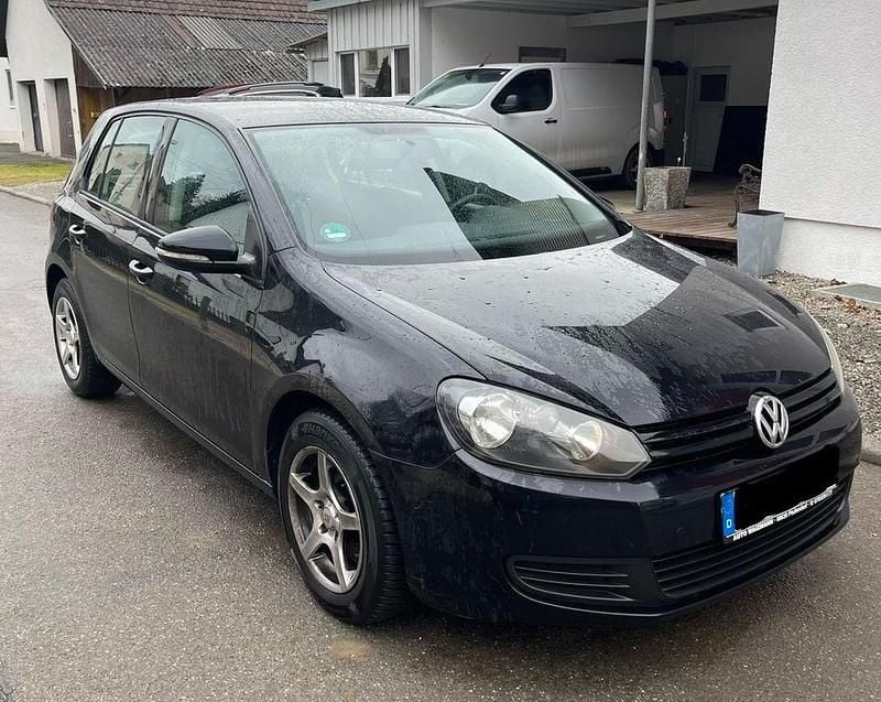 Schwarz Gebraucht 2010 VW Golf VI Kleinwagen | 1.500 € (Superpreis) - Bild 1/4