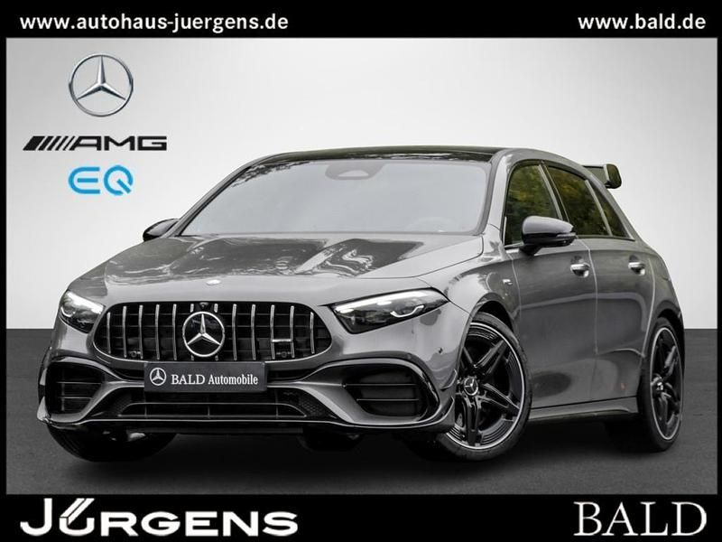 Mountain grey metallic Gebraucht 2024 Mercedes A45 AMG AMG Limousine | 57.070 € (Fairer Preis) - Bild 1/4