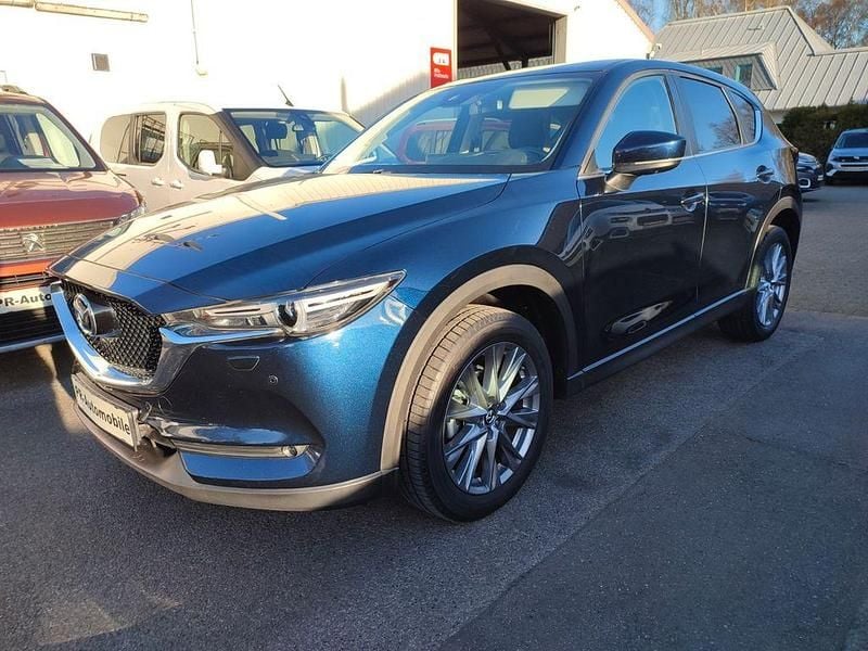 Gebraucht Mazda CX-5 194 PS (142 kW) 2020 Blau SUV