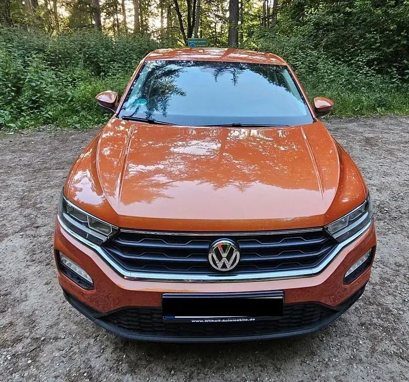 Gebraucht VW T-Roc 116 PS (85 kW) 2020 Orange SUV