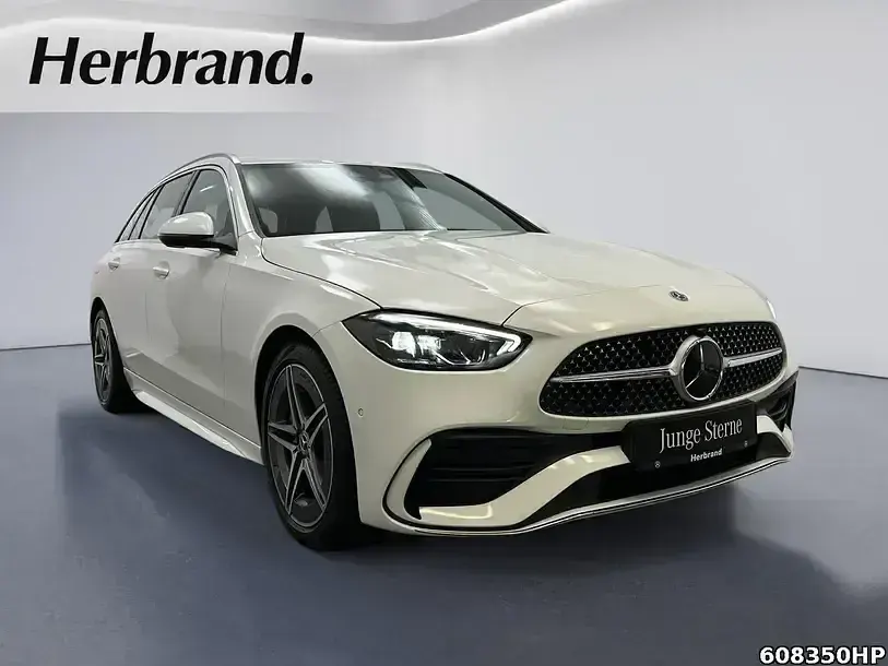 Gebraucht Mercedes C300 AMG line 265 PS (194 kW) 2025 Polarweiß uni Kombi