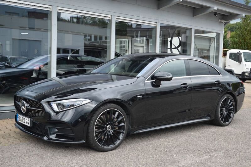 Obsidianschwarz metalliclack Gebraucht 2018 Mercedes CLS450 AMG Coupé | 40.990 € (Fairer Preis) - Bild 1/4