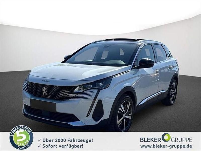 Perlmutt weiß Gebraucht 2022 Peugeot 3008 GTi SUV | 24.980 € (Fairer Preis) - Bild 1/4