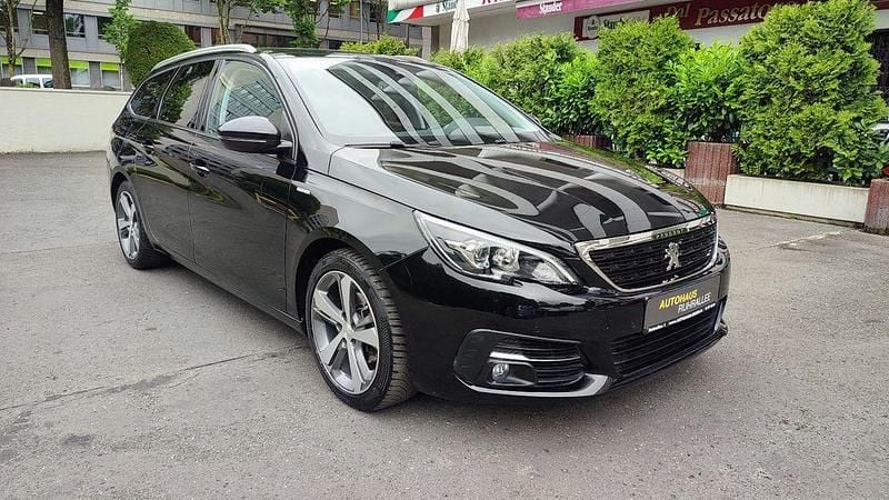 Gebraucht Peugeot 308 SW Style 131 PS (96 kW) 2018 Schwarz Kombi
