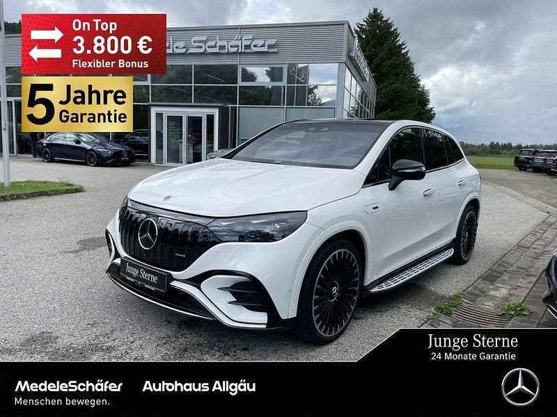 Unilack polarweiß Gebraucht 2024 Mercedes EQE AMG 43 AMG SUV | 78.490 € (Fairer Preis) - Bild 1/4