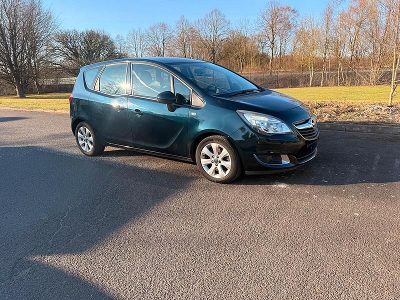 Gebraucht Opel Meriva 110 PS (80 kW) 2014 Grün Van / Kleinbus