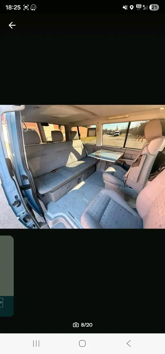 Gebraucht VW T4 151 PS (111 kW) 2001 Blau Van