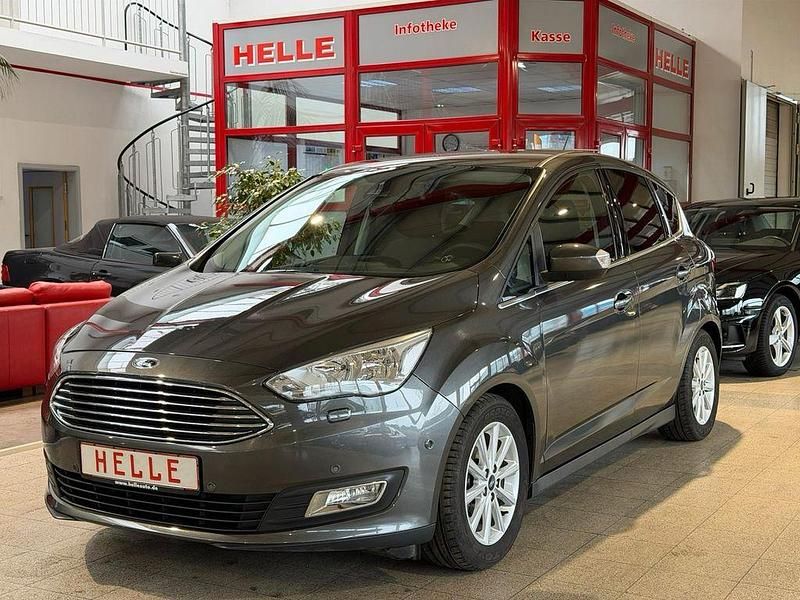 Gebraucht Ford C-MAX Titanium 125 PS (91 kW) 2018 Grau Van / Kleinbus