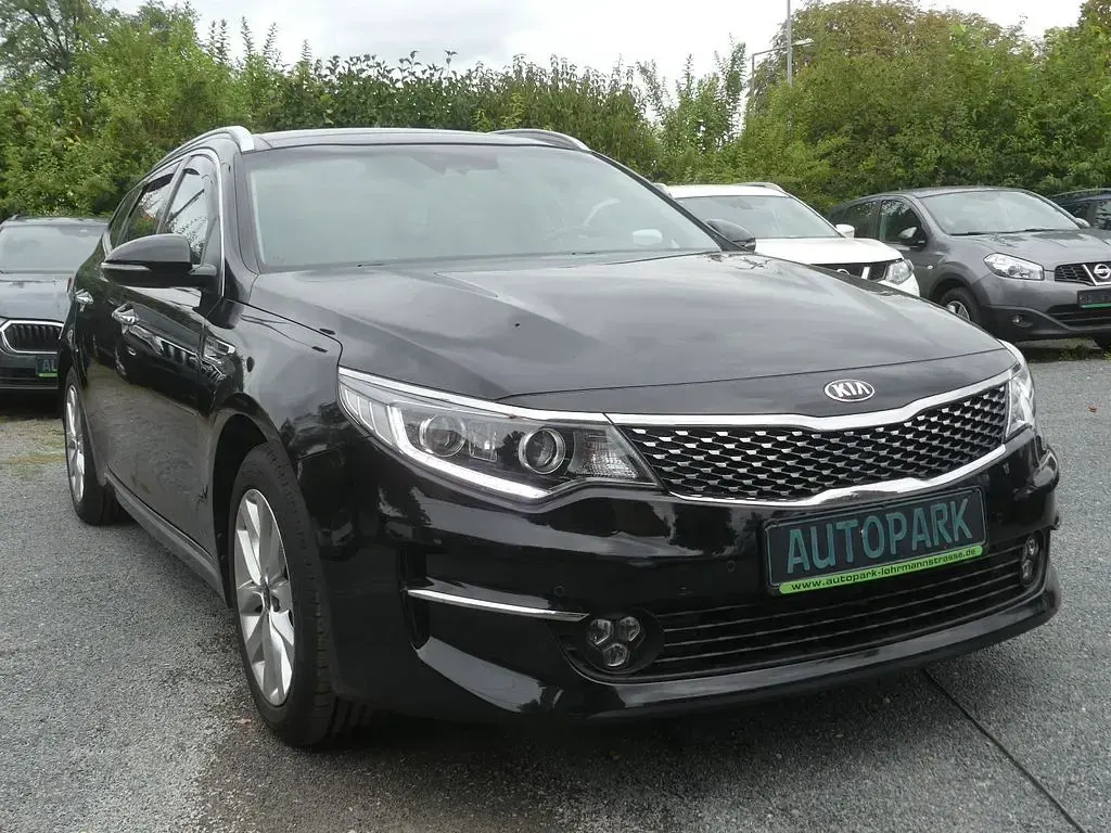 Gebraucht Kia Optima GT-Line 141 PS (103 kW) 2017 Schwarz Kombi