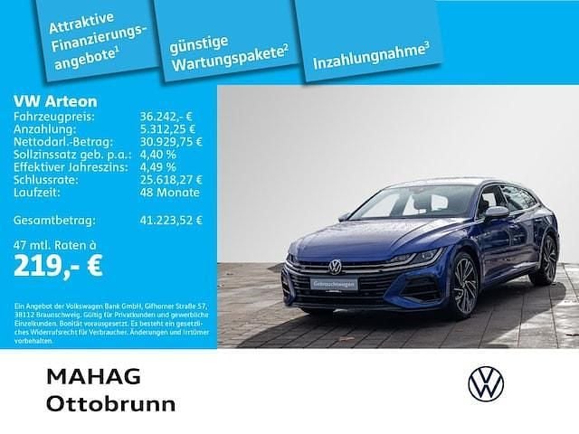 Gebraucht VW Arteon R 320 PS (235 kW) 2023 Blau Limousine