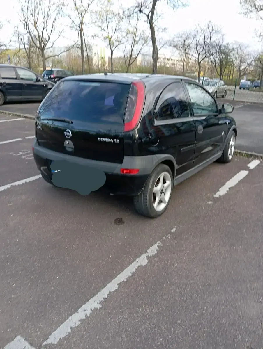 Gebraucht Opel Corsa 70 PS (51 kW) 2002 Schwarz Kleinwagen