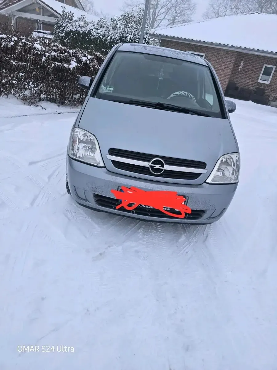 Gebraucht Opel Meriva 101 PS (74 kW) 2005 Silber Van / Kleinbus