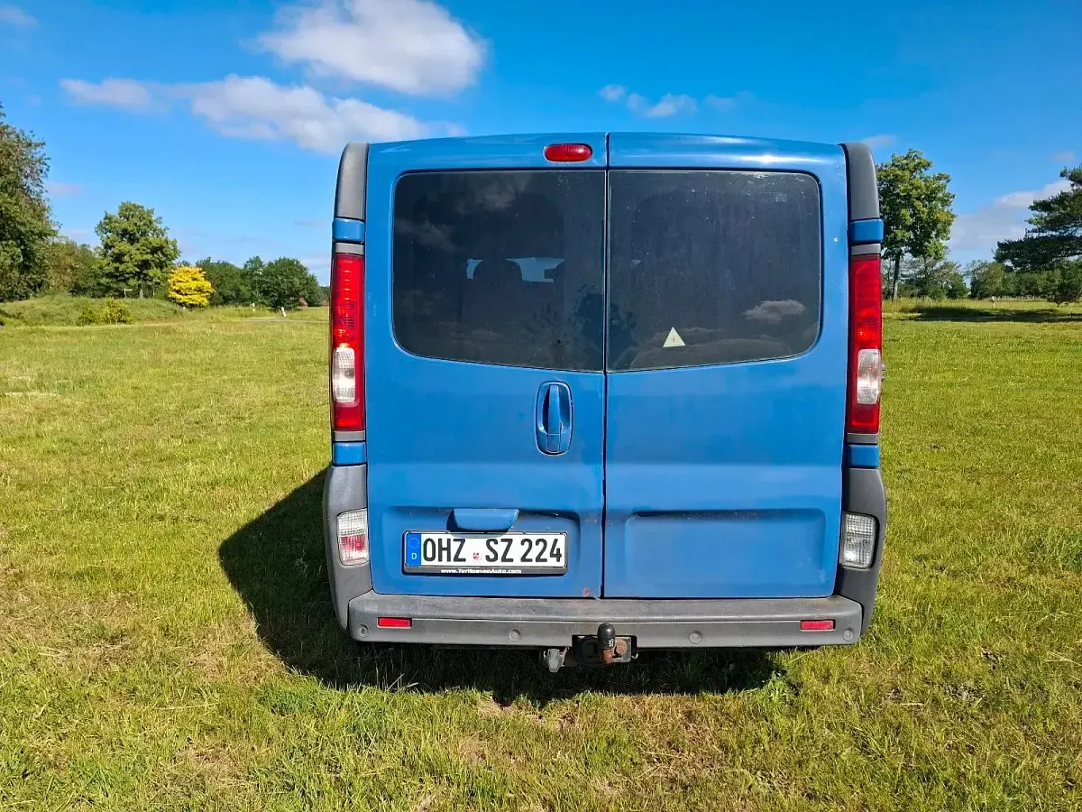 Gebraucht Opel Vivaro 2007 Blau Van / Kleinbus